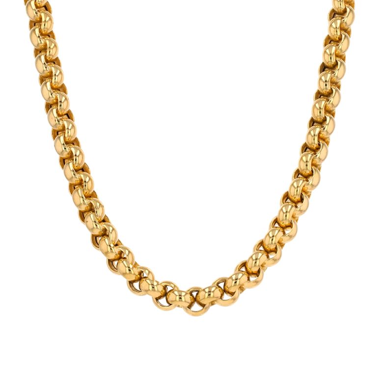 Acheter Collier maille jaseron or jaune 63.48g Comme neuf - 11900 Collier maille jaseron or jaune 63.48g Comme neuf - reconditionné disponible sur Gemme Les Bijoux